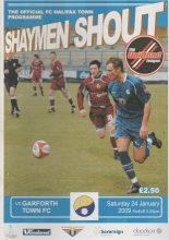 FC Halifax Town v Garforth Town  24-Jan-2009