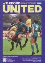 Oxford United v Gillingham  24-Sep-1986