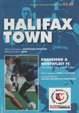 Halifax Town v Gravesend & Northfleet  23-Oct-2004