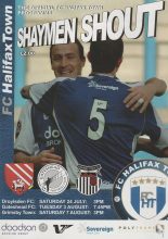 FC Halifax Town v Droylsden  24-Jul-2010
