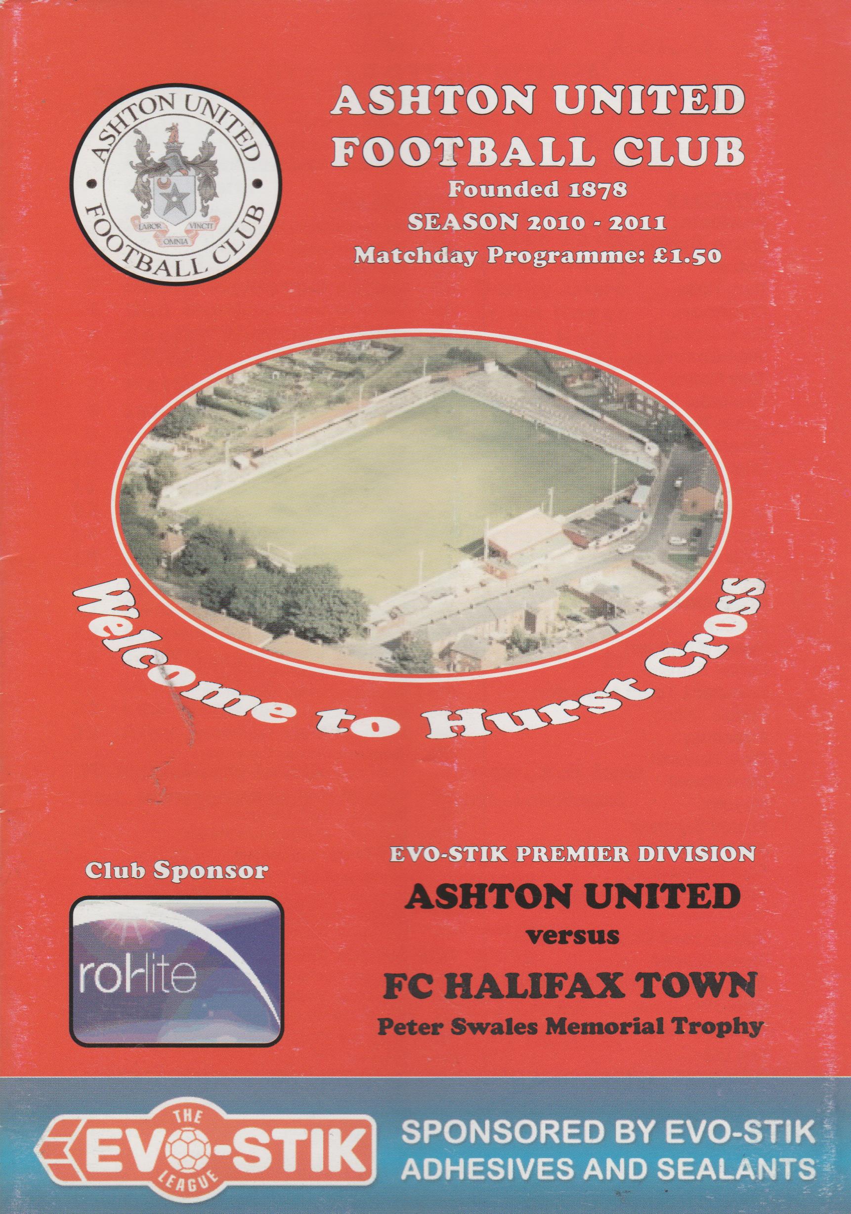 Ashton United v FC Halifax Town 06-Aug-2011