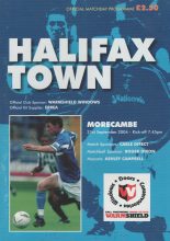 FC Halifax Town v Morecambe  21-Sep-2004