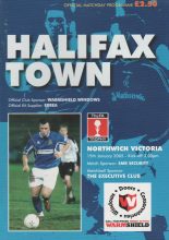 FC Halifax Town v Northwich Victoria   15-Jan-2005