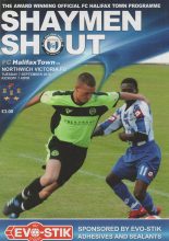 FC Halifax Town v Northwich Victoria 07-Sep-2010