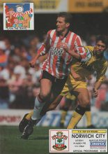 Southampton v Norwich City 07-Mar-1992