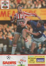 Southampton v Nottingham Forest  19-Jan-1991