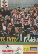 Southampton v Queens Park Rangers  10-Nov-1990