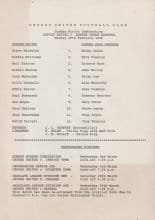 Oxford United Reserves v Queens Park Rangers Reserves 29-Feb-1988