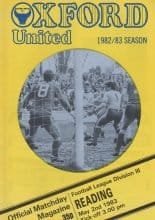 Oxford United v Reading 02-May-1983