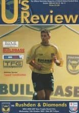 Oxford United v Rushden & Diamonds 15-Oct-2003