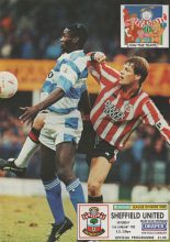 Southampton v Sheffield United  11-Jan-1992