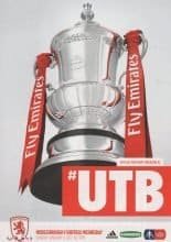 Middlesbrough v Sheffield Wednesday  08-Jan-2017