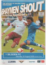 FC Halifax Town v Silsden 30-Aug-2008