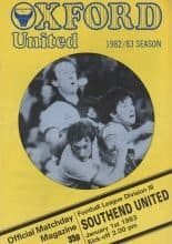 Oxford United v Southend United 01-Jan-1983
