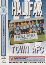Halifax Town v Southport 20-Jan-1996