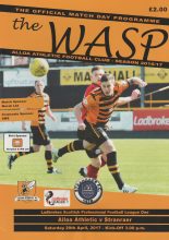 Alloa Athletic v Stranraer 29-Apr-2017