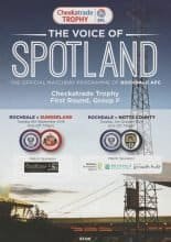 Rochdale v Sunderland u21  06-Sep-2016