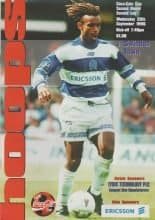 Queens Park Rangers v Swindon Town 25-Sep-1996