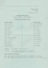 Oxford United Reserves v Swindon Town Reserves  13-Jan-1986