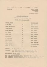 Oxford United Reserves v Swindon Town Reserves  22-Feb-1985