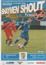 FC Halifax Town v Wakefield  03-Jan-2009