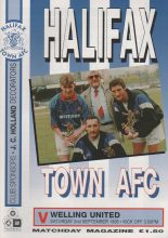 Halifax Town v Welling United  02-Sep-1995