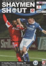 FC Halifax Town v Woking  07-Dec-2013