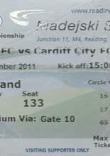 Reading v Cardiff City 19-Nov-2011