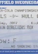 Sheffield Wednesday v Hull City  22-Sep-2007