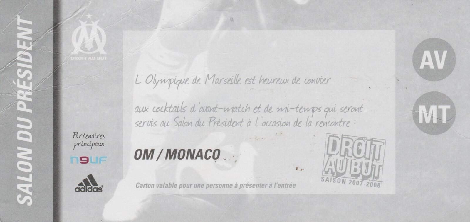 Olympique Marseille v Monaco 2007-08