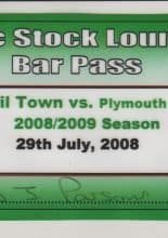Yeovil Town v Plymouth Argyle   29-Jul-2008