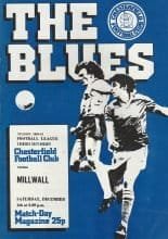 Chesterfield v Millwall 06-Dec-1980