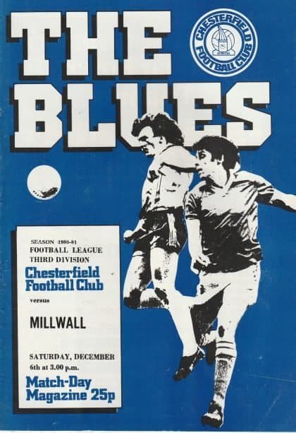 Chesterfield v Millwall 06-Dec-1980