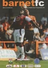 Barnet v Aldershot Town  15-Oct-2011