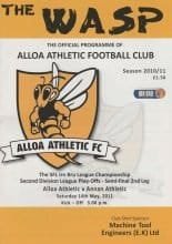 Alloa Athletic v Annan Athletic  14-May-2011