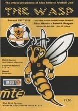 Alloa Athletic v Berwick Rangers  26-Apr-2008