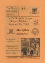Alloa Athletic v Brechin City  12-Mar-2005