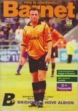 Barnet v Brighton & Hove Albion 25-Mar-2000