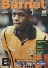 Barnet v Chester City  04-Dec-1999