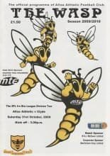 Alloa Athletic v Clyde  31-Oct-2009