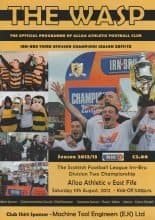 Alloa Athletic v East Fife 11-Aug-2012