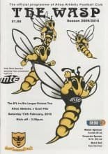 Alloa Athletic v East Fife 13-Feb-2010