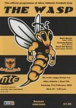 Alloa Athletic v East Fife 21-Feb-2009