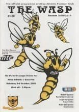 Alloa Athletic v East Fife 03-Oct-2009
