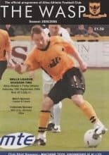 Alloa Athletic v Forfar Athletic  10-Sep-2005