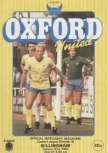 Oxford United v Gillingham 21-Jan-1984