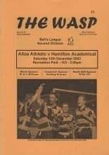 Alloa Athletic v Stenhousemuir  13-Mar-2004