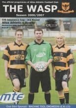 Alloa Athletic v Heart of Midlothian  20-Sep-2006