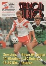 Bayer 04 Leverkusen v 1FC Kaiserslautern    14-Oct-1987