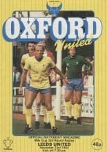 Oxford United v Leeds United  23-Nov-1983
